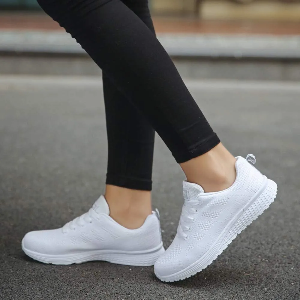 Womens Fashion Walking Running Shoes Breathable Mesh Mens Running Shoes Walking Women's Casual Shoes Brown Sneakers Waterproof Tennis Shoe Trainers Shoe