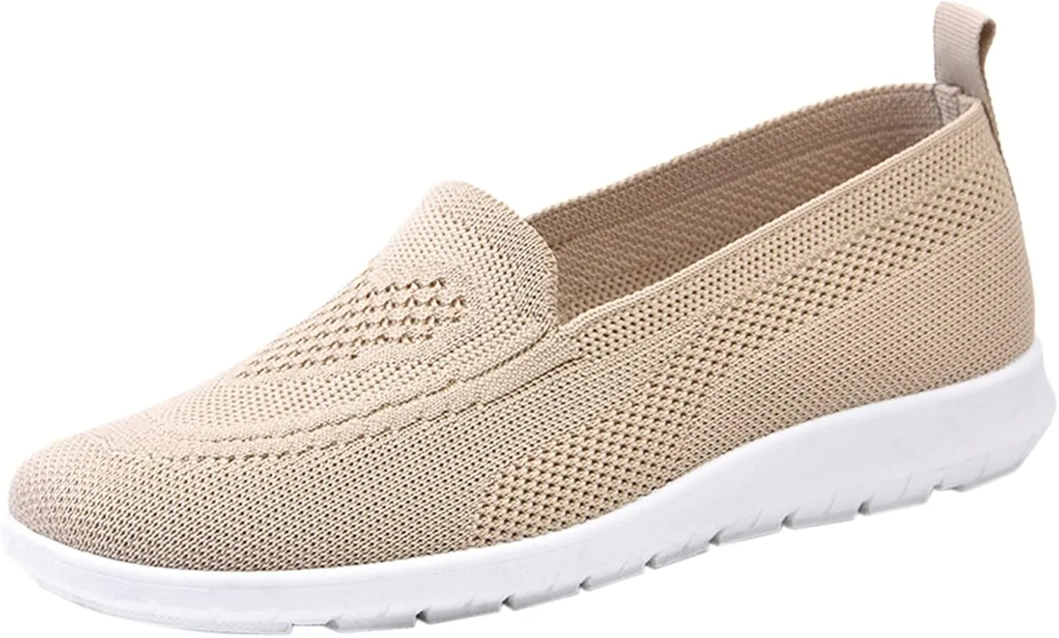 Women's Orthopedic Mesh Breathable Walking Shoes with Arch Support, Summer Casual Sneakers Soft Cushion Flats Shoes