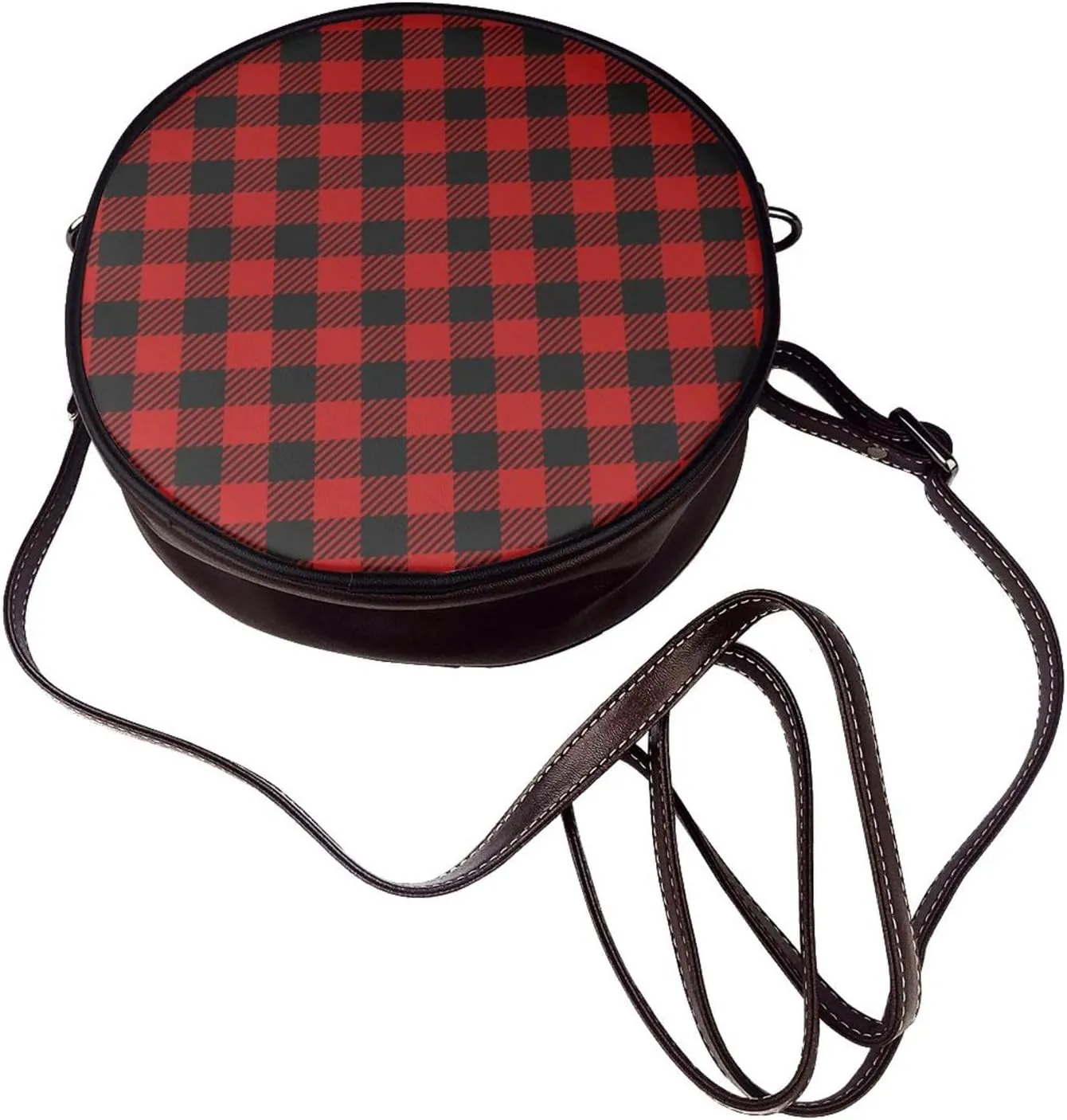 Womens Small Round Crossbody Bag Beach Shoulder Bag Handbag Purse for Summer