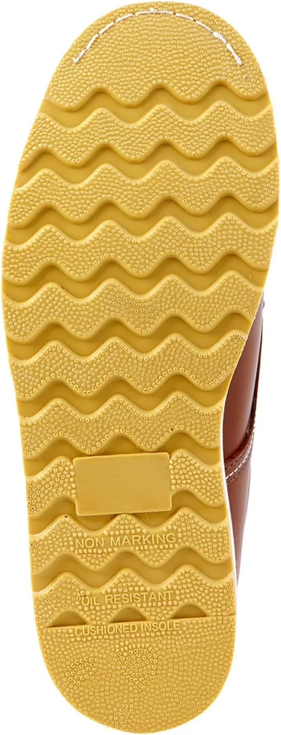 Work Boots for Men, Wedge Chukka Boot, Lightweight Oil & Slip Resistant Comfortable Outsole, Goodyear Leather Welt, EH, Construction 84981-A